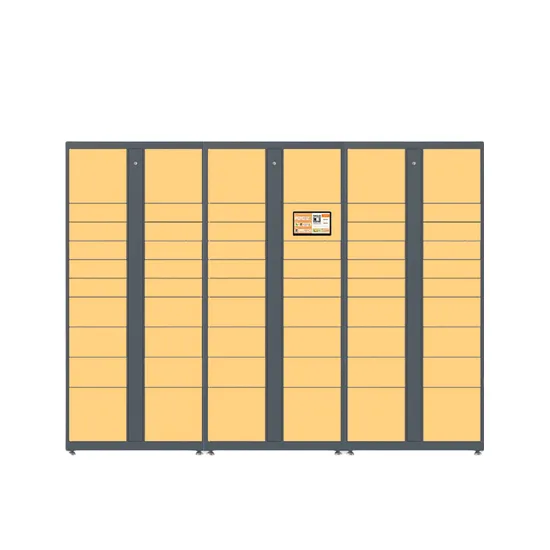 Outdoor Waterproof Face Smart Locker Smart Parcel Locker